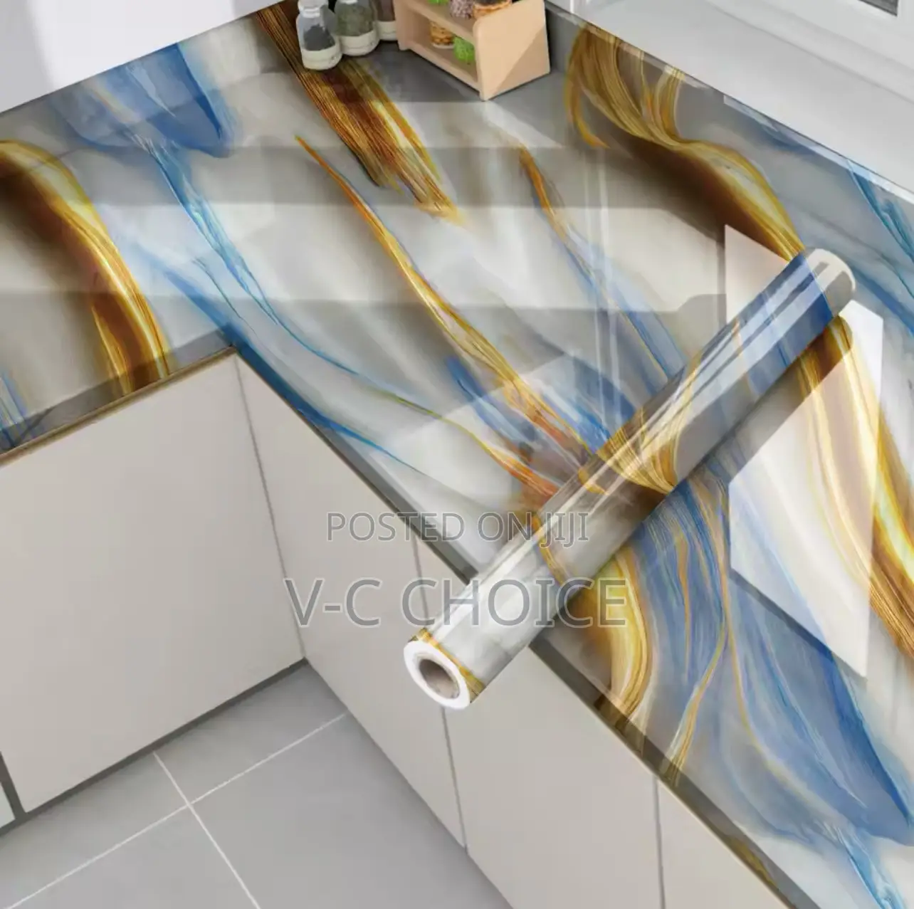 Kitchen Stickers Self Adhesive Waterproof Wallpaper 60cm 5m
