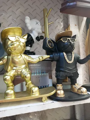 Animal Figurine Puppy Sculpture