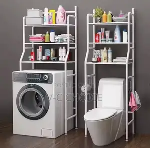 Standing Shelf, Space Saving Bathroom Organizer Space 3level