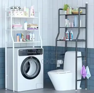 Standing Shelf, Space Saving Bathroom Organizer Space 3level