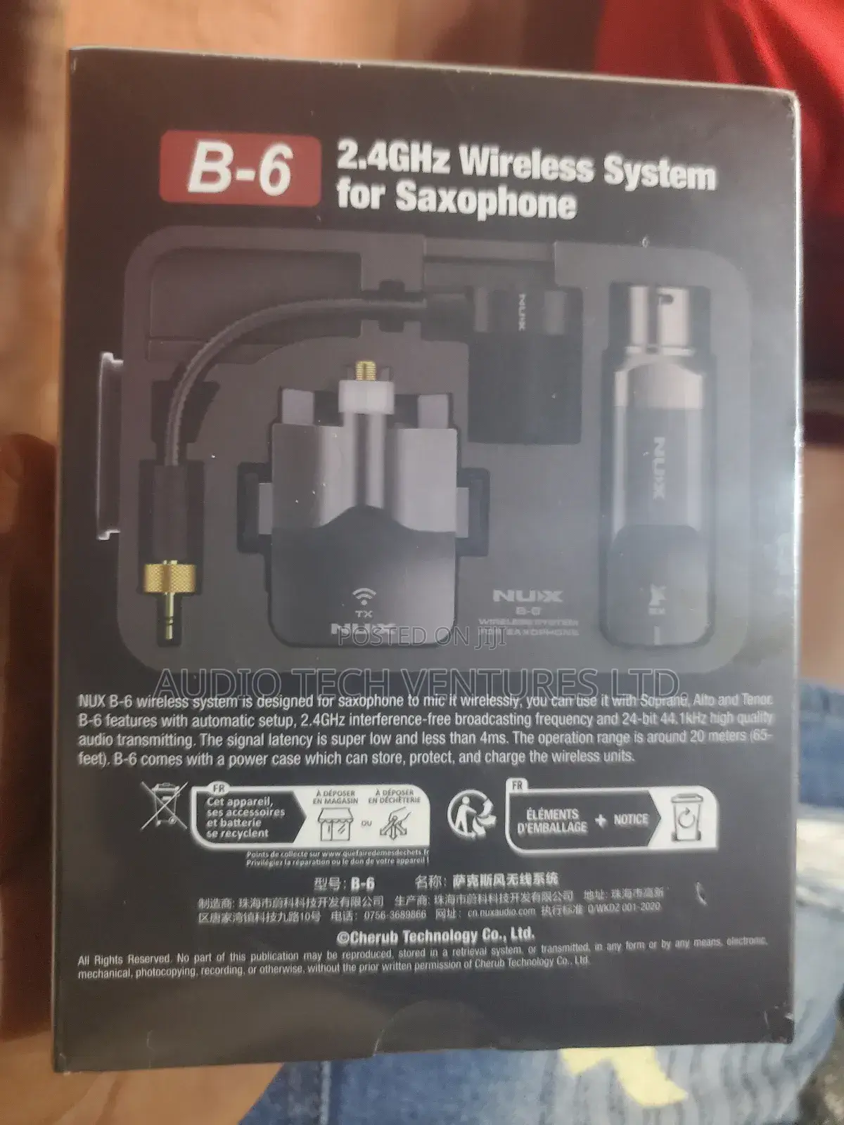 Nux Saxophone Mic B-6
