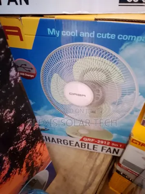 Qasa Rechargeable Table Fan