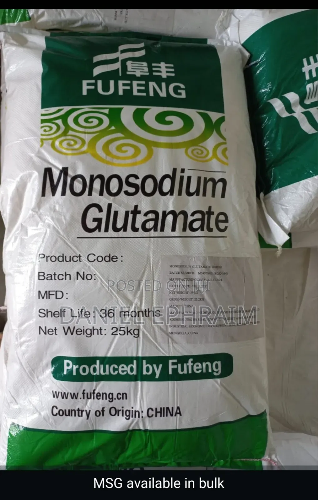 Monosodium Glutamate