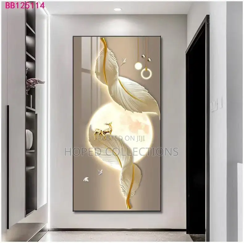 Led Crystal Procelain Wall Lamp