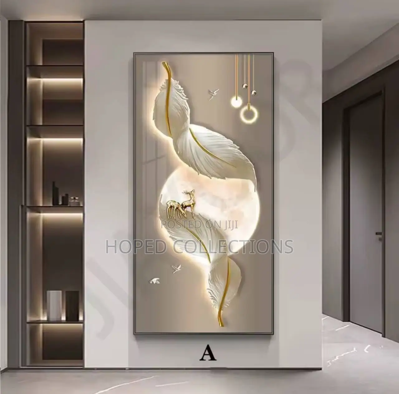 Led Crystal Procelain Wall Lamp