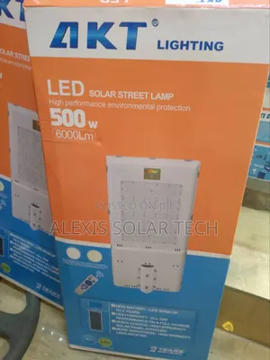 500w AKT Solar Street Light