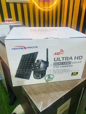 Ultra HD Dual Lens Solar PTZ Camera