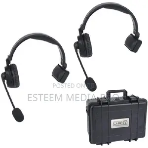 Photo - CAME-TV WAERO Duplex Digital Wireless Foldable Headset
