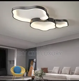 Modern Glossy Ceiling Flush Light