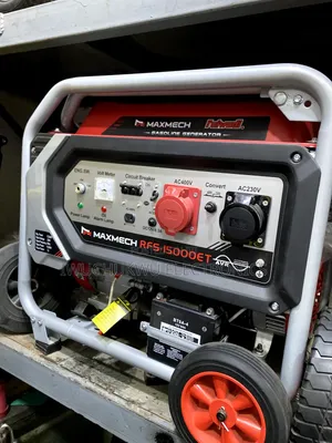 Maxmech Three Phase 12kva Petrol Generator With Warranty