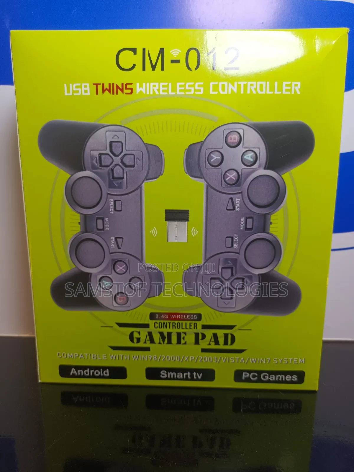 Wireless Double Game Pad Controller For PC Computer, Laptop