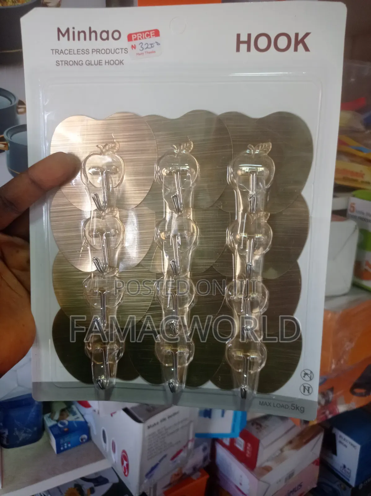 Wall Hook With String Adhesive