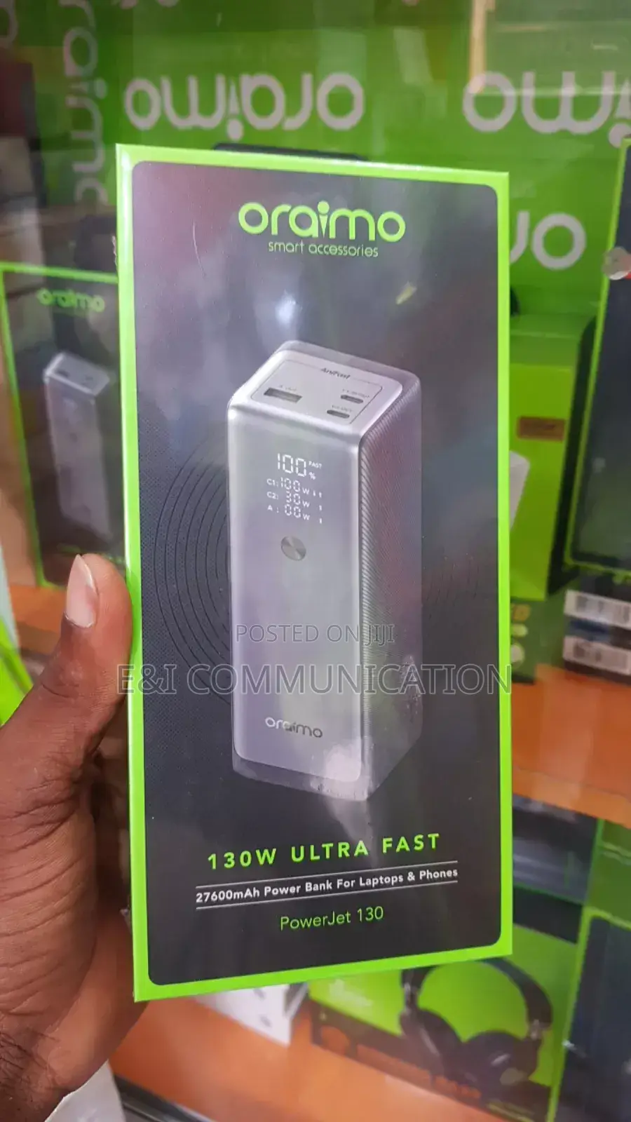 Oraimo Power Jet 130w.