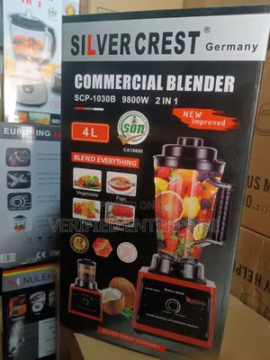 Commercial Blender - 4L, 9800 Watts