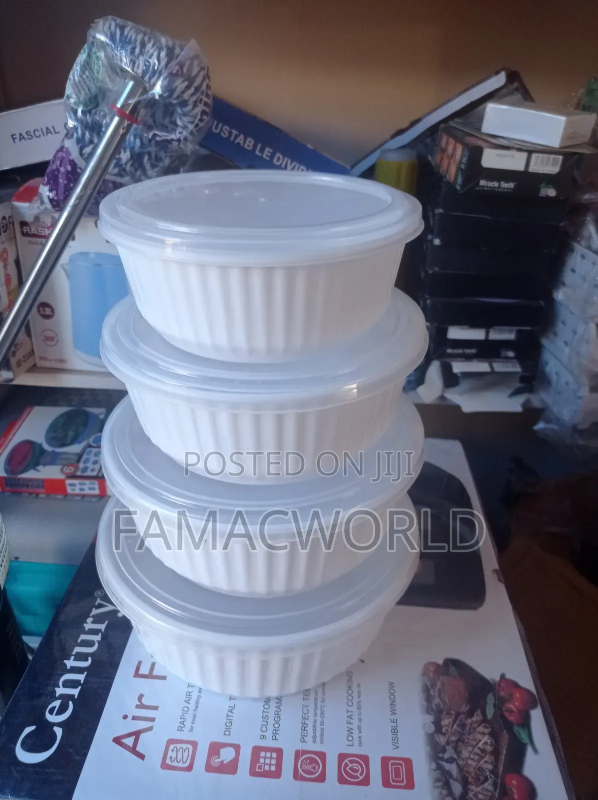 Unbreakable Bowls With Cover