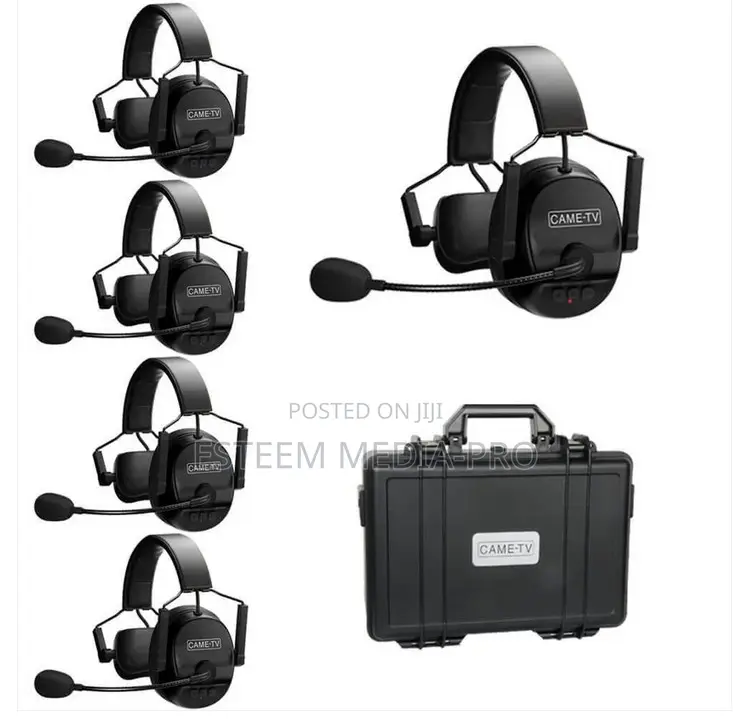Came-tv Kuminik8 By 5 Digital Wireless Intercom Headset