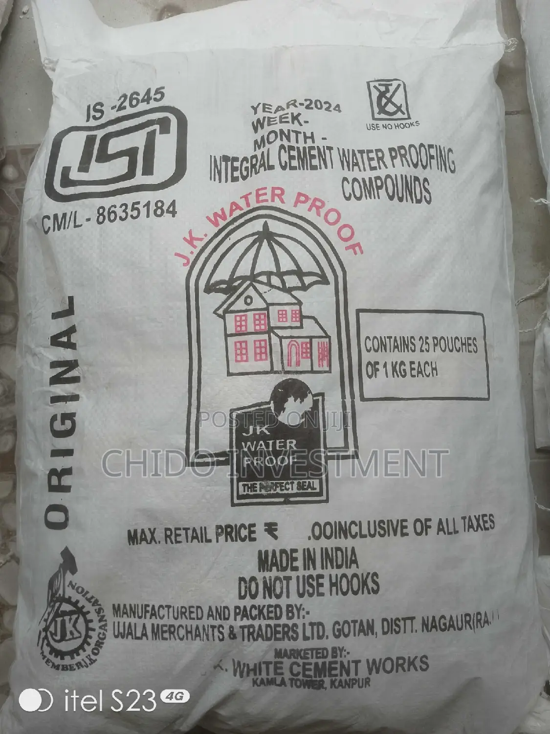 Jk Water Proof Cement