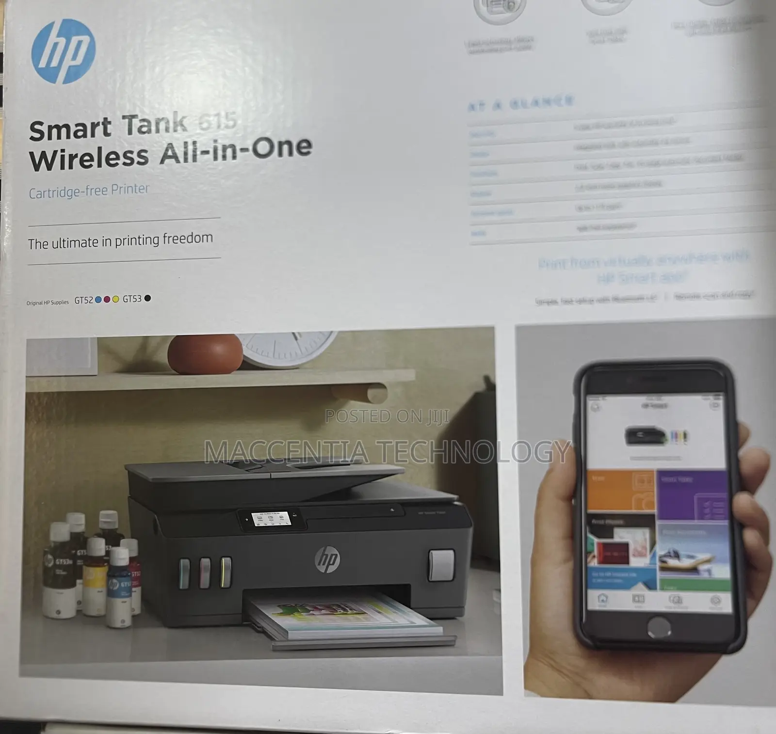 Hp Smart Tank 615