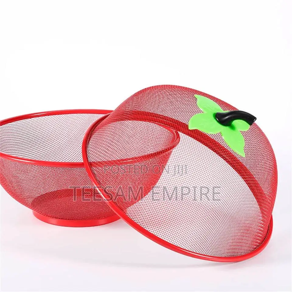 Apple Shaped Mesh Storage Basket