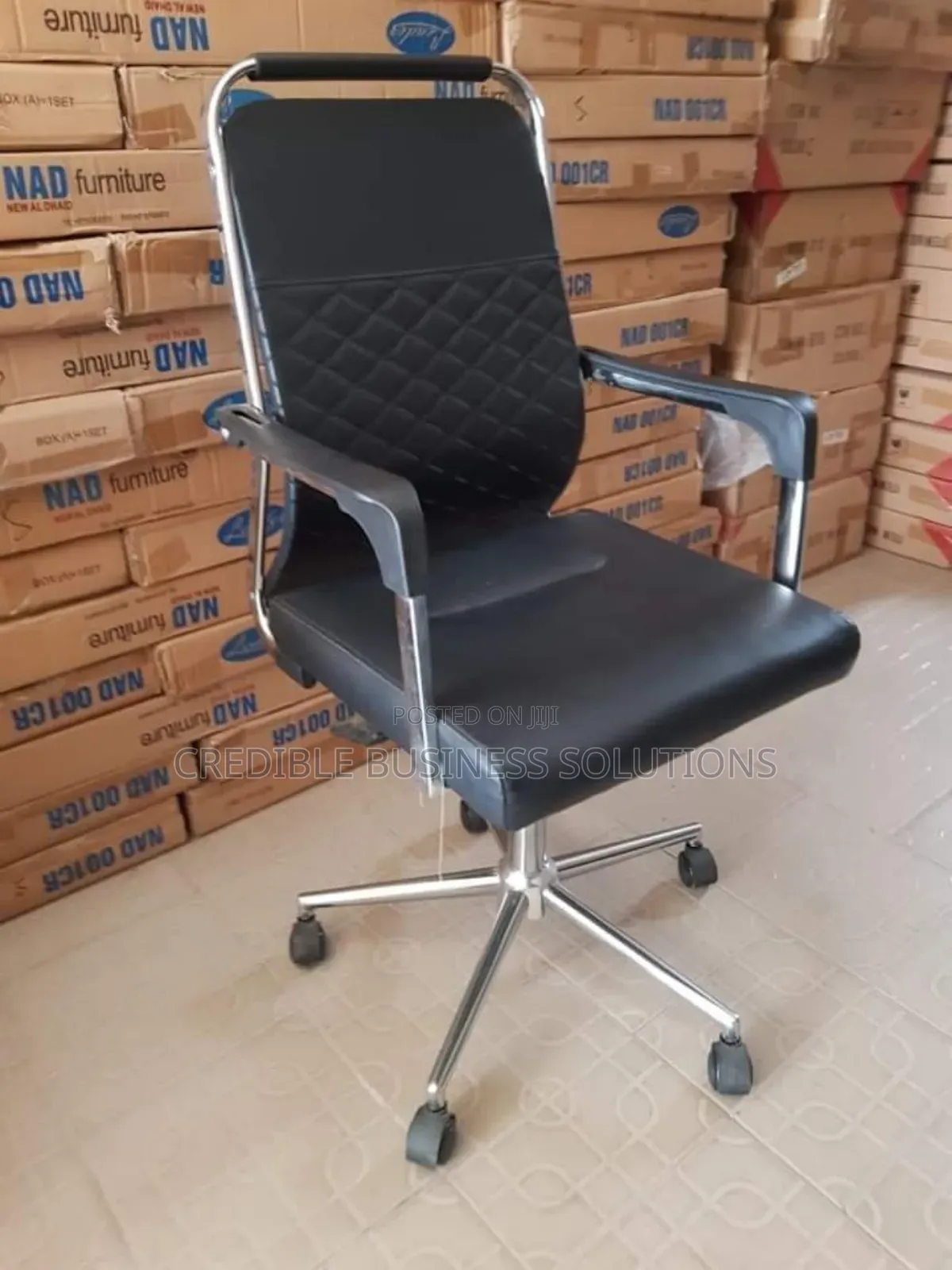 Office Swivel Black Chair