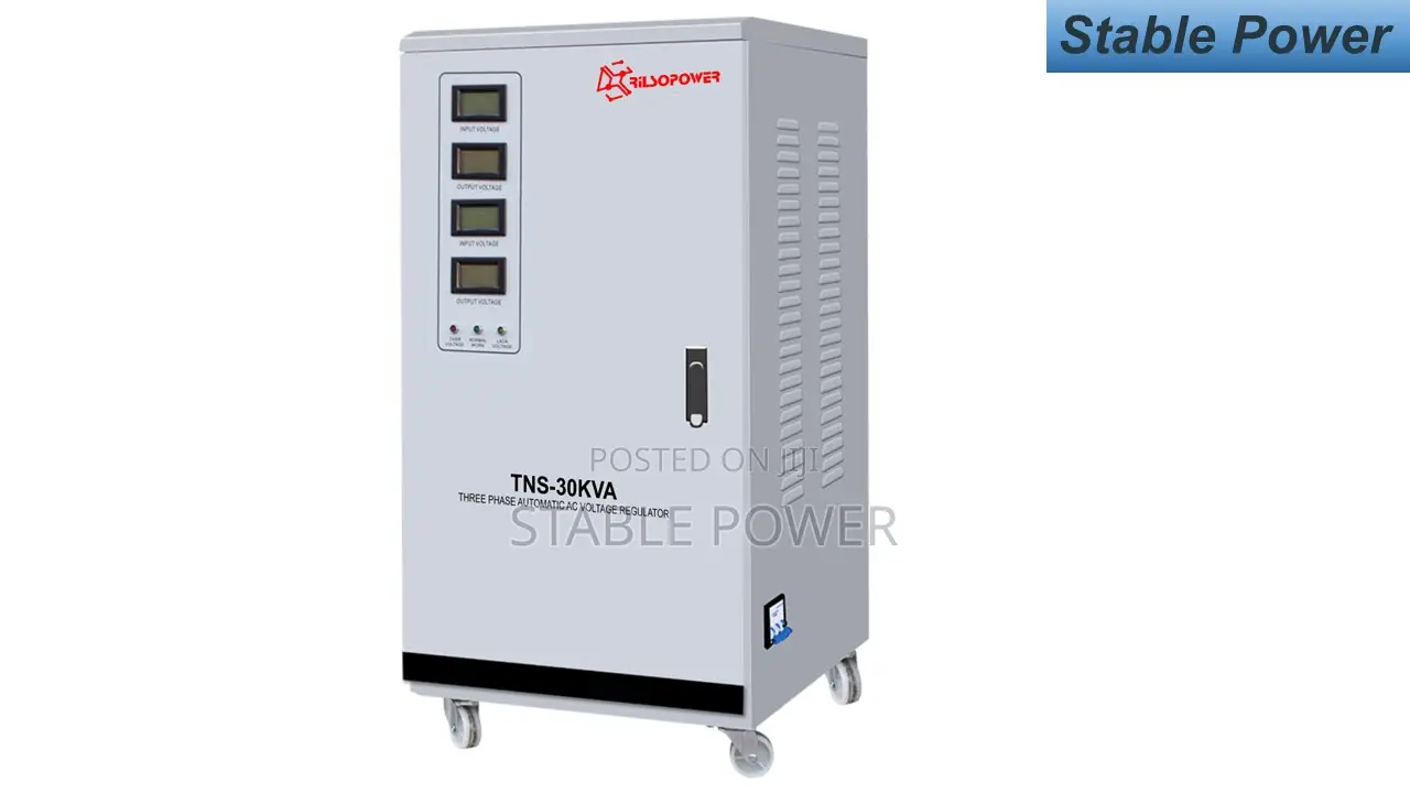 30kva 3-phase Rilsopower Servo Stabilizer