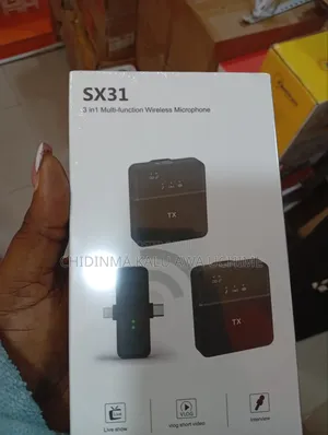 Photo - Sx31 3 in 1 Multifunctional Wireless Laviler Microphone