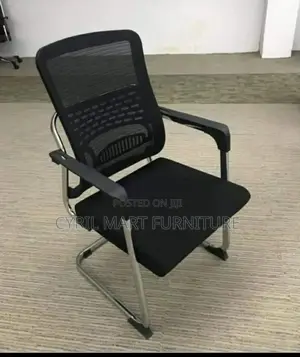 Office Visitors Chair Black