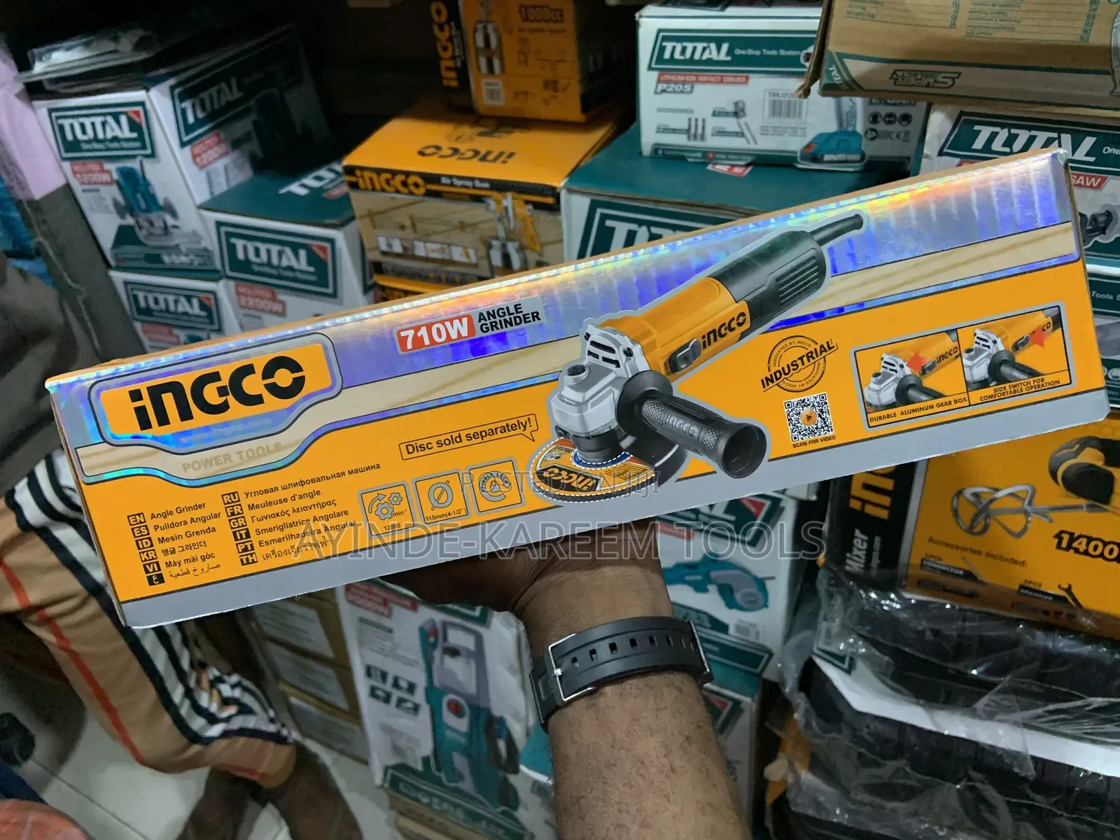 4 1/2 Angle Grinder 710w (Ingco)