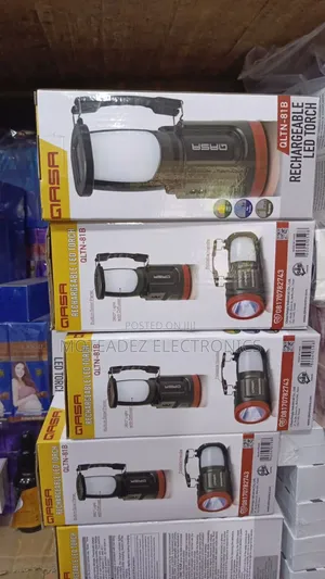 Qasa Solar/Electric Rechargeable Handy Torch Light