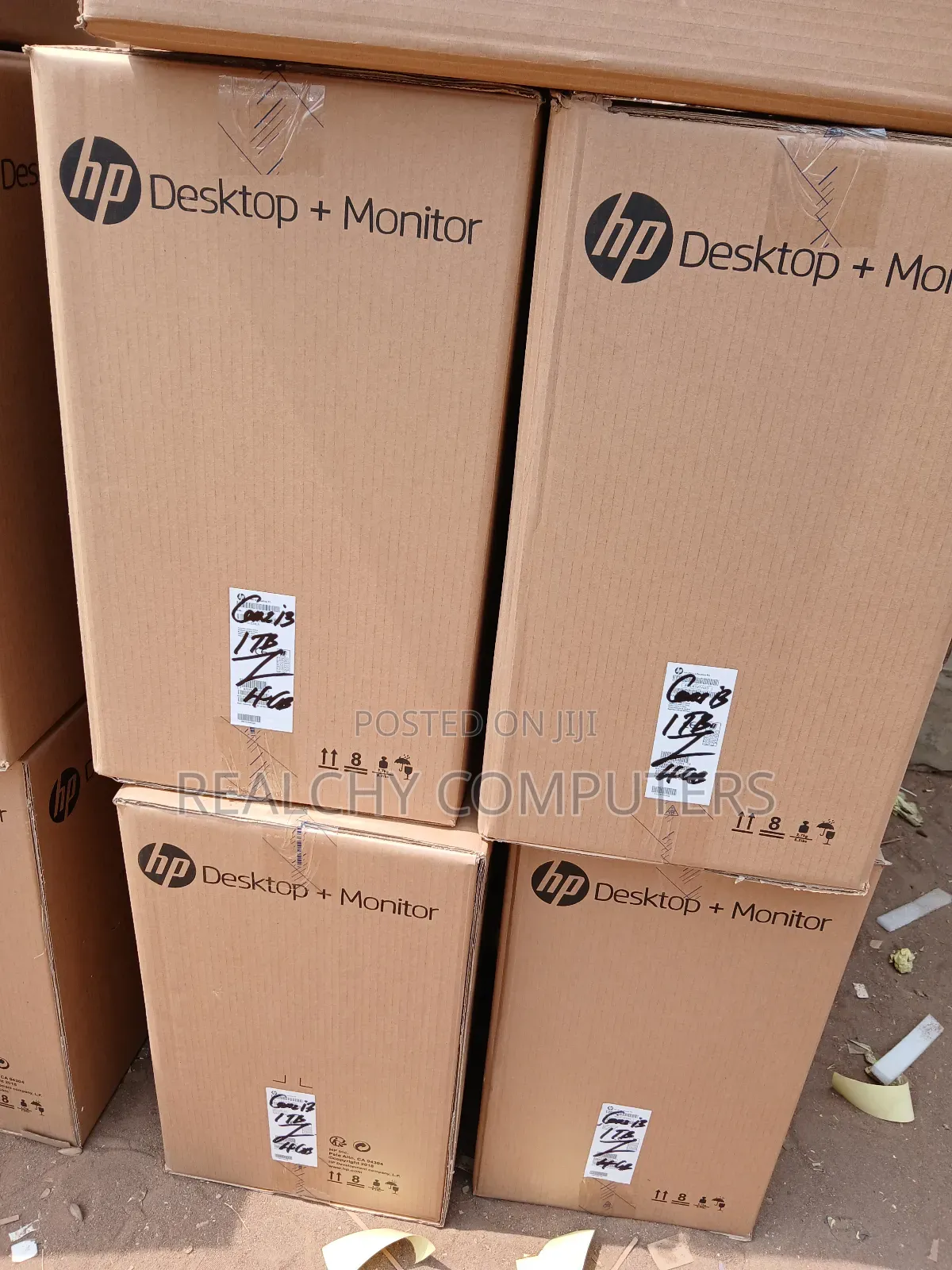 New Desktop Computer HP ProDesk 600 4GB Intel Core I3 HDD 500GB
