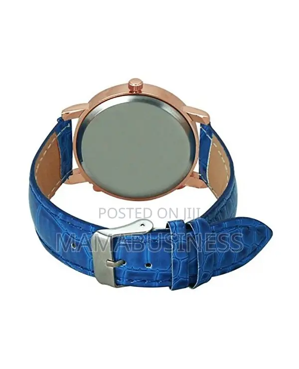 Crystal Rhinestone Leather Watch