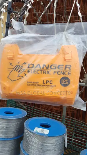 One Pack Of Danger Electric Fence Warning Signs