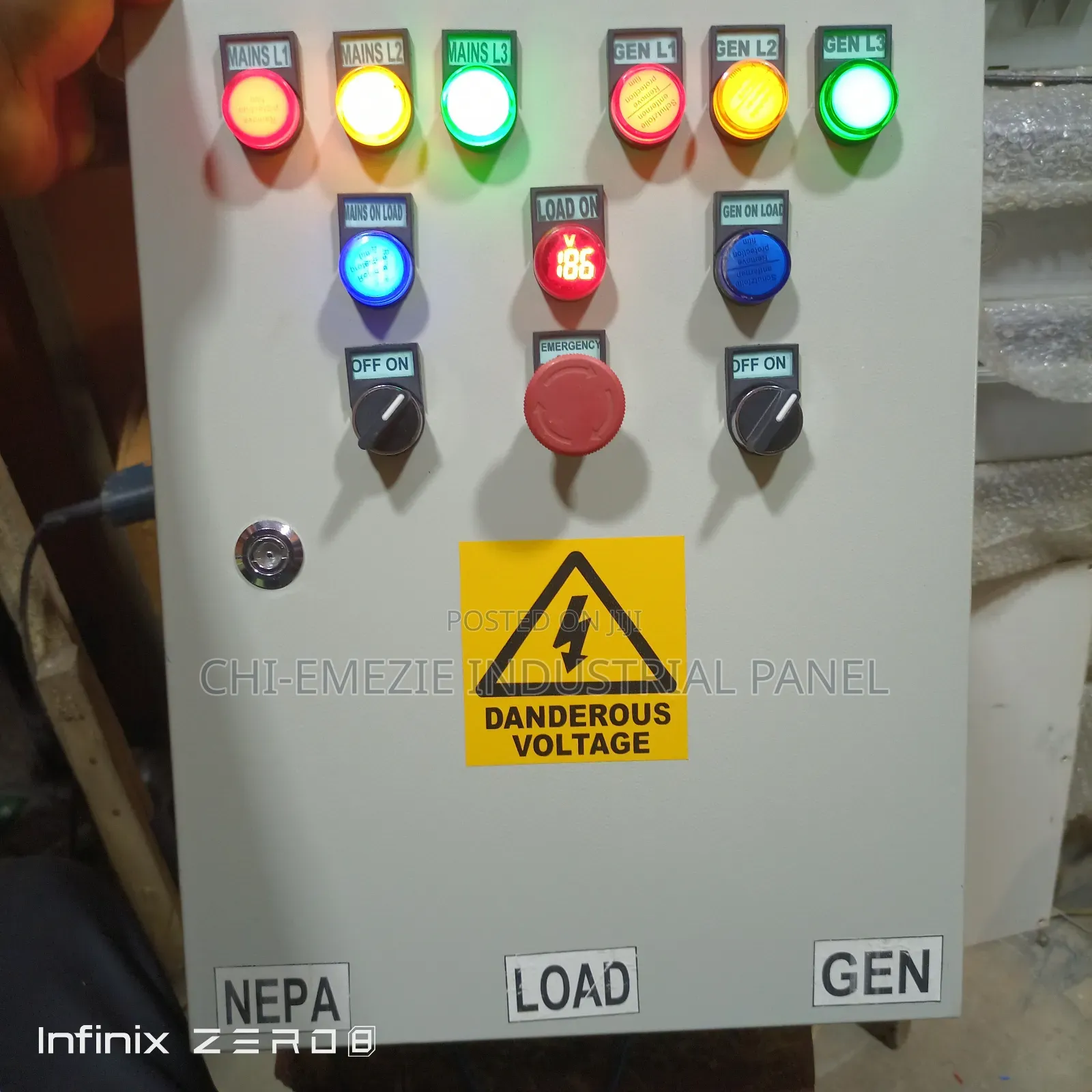 160amps Automatic Changeover