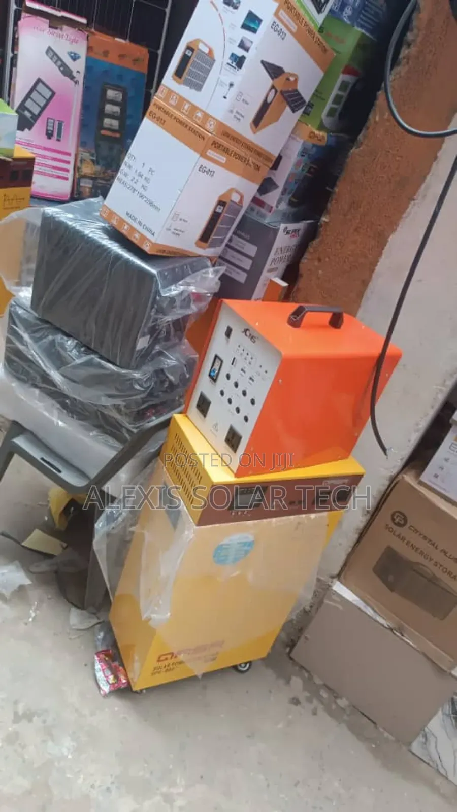 JCNS Solar Generator 500w
