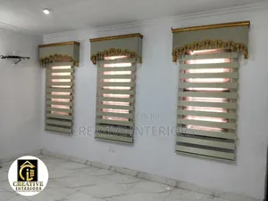 Day and Night Window Blinds With Board Frame