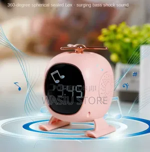 Aromatherapy Bluetooth Alarm Clock Speaker