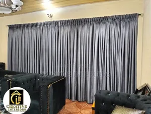 Pleated Pattern Curtain Material
