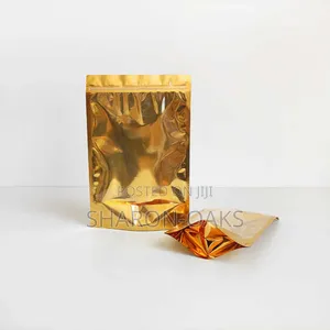Photo - 14x20cm Gold Transparent Front Pouch