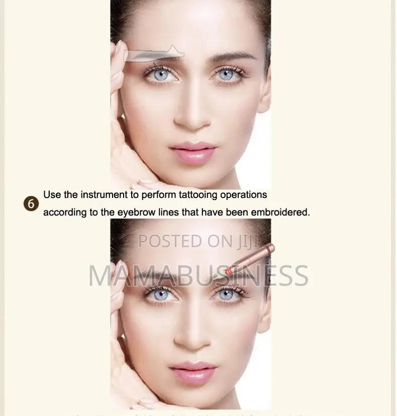 Waterproof Tattoo Eyebrow Sticker-E16