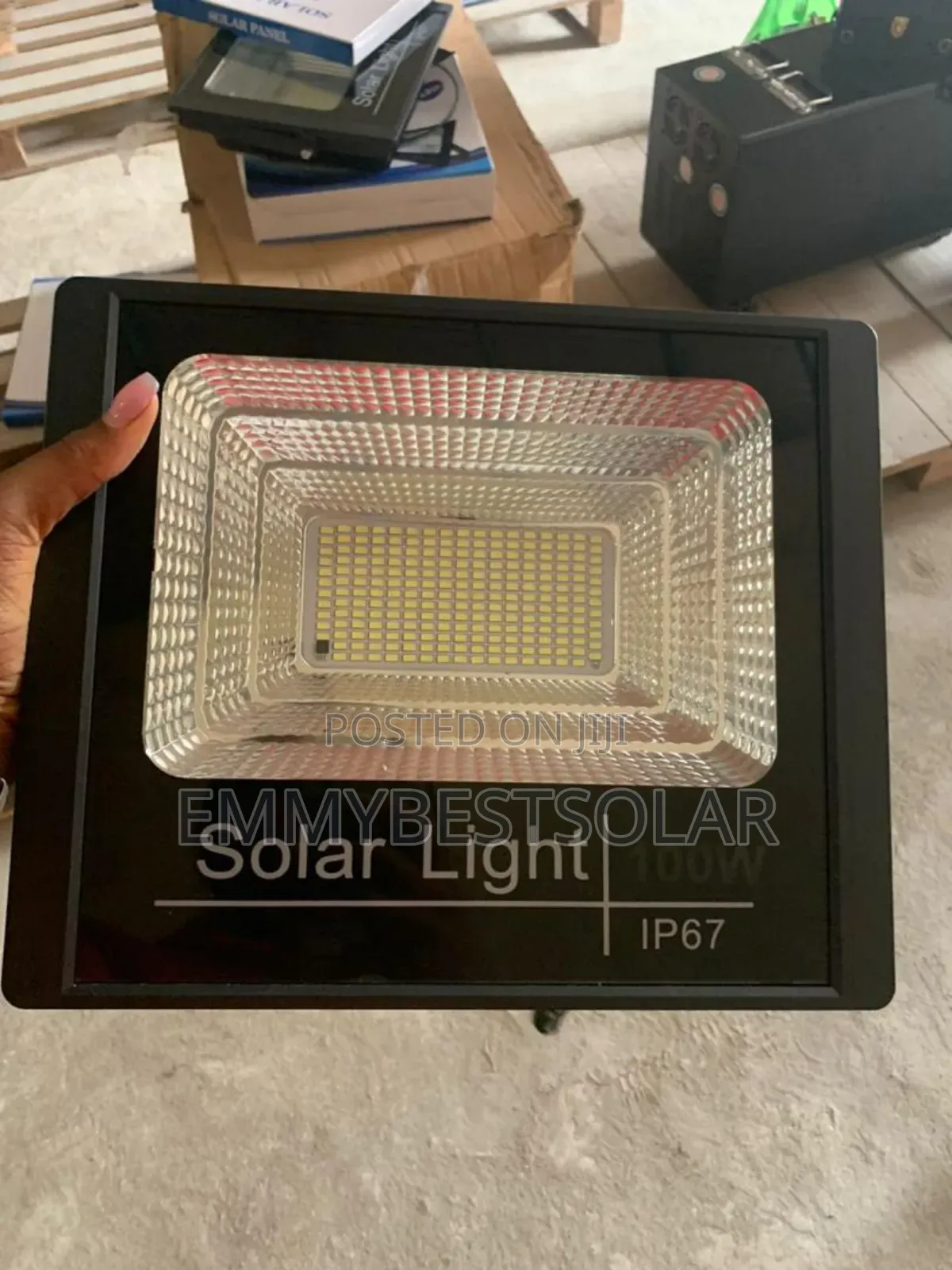 100w SUKHIG Separate Panel Solar Light