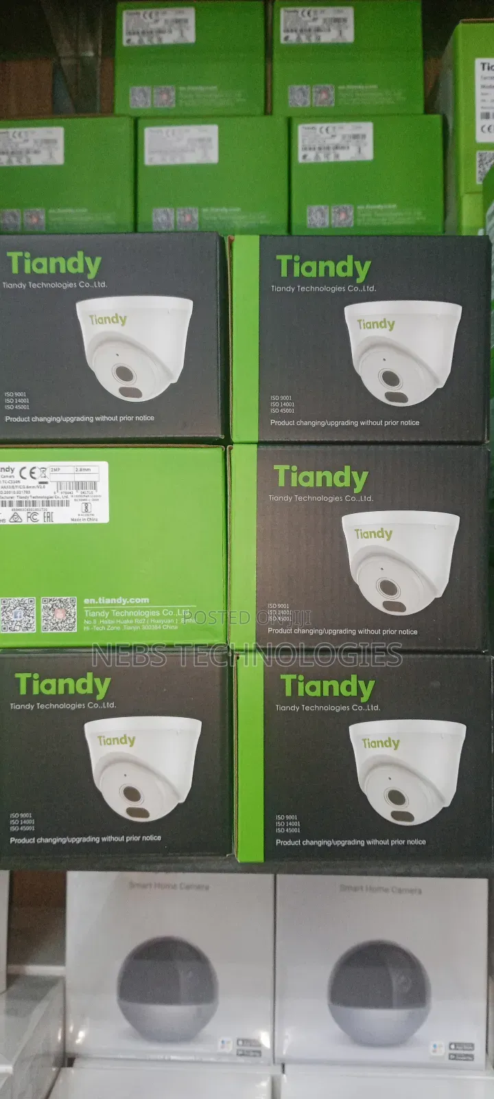 Tiandy 2mp IP Indoor Camera With Voice