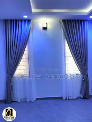 Elegant Curtains Material and It's Accessories