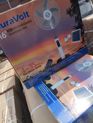Duravolt 16inches Solar Fan