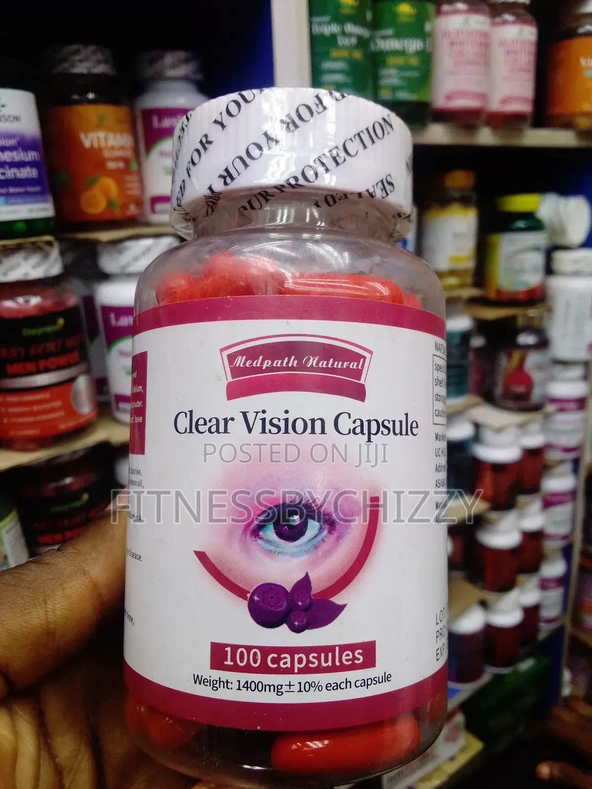 Medpath Natural Clear Vision X 100 Capsules