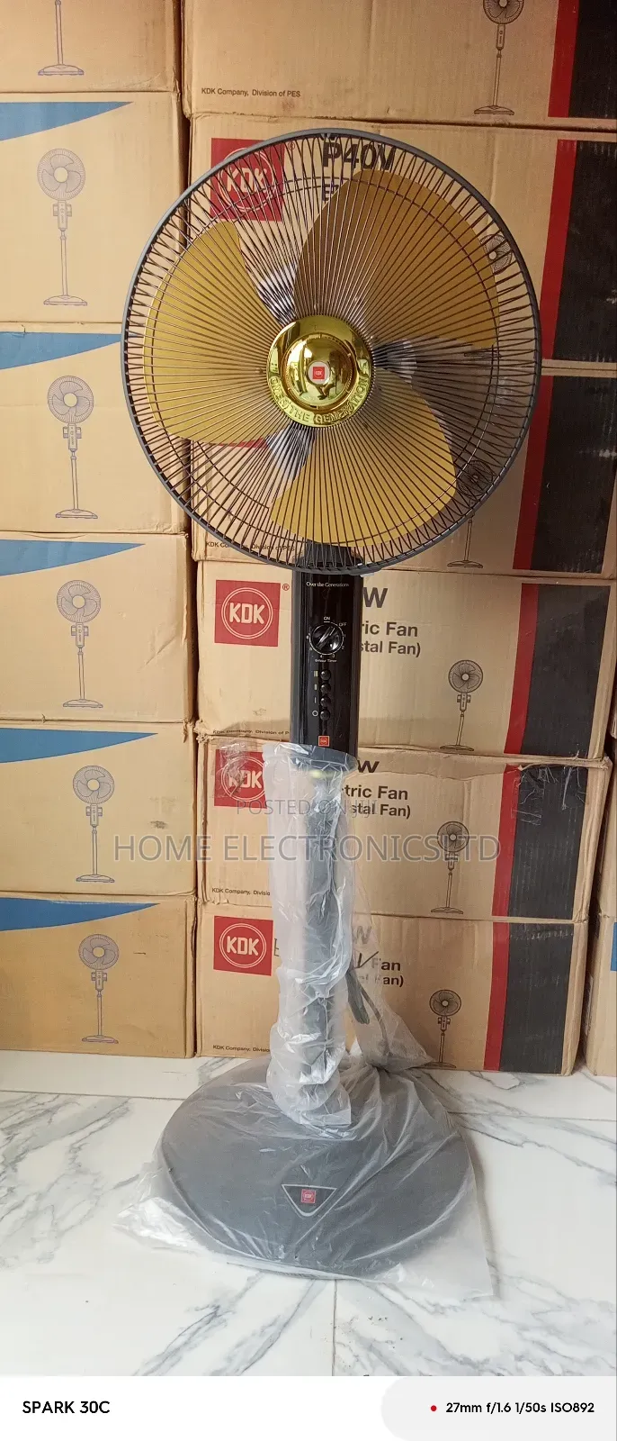 KDK Standing Fan 16 Inches With Timer