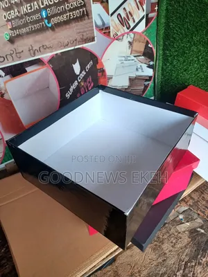 Black Gift Boxes 13x12x5inchs