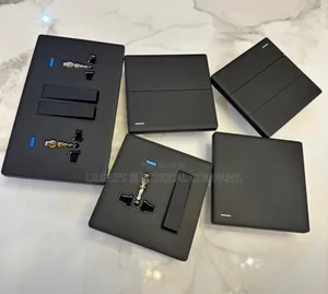 Uk Bolton Black Switches and Sockets