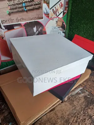 White Gift Box for Gift Items