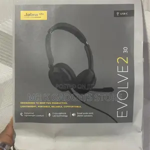 Jabra Evolve2 30 Wired Stereo Headset USB-A