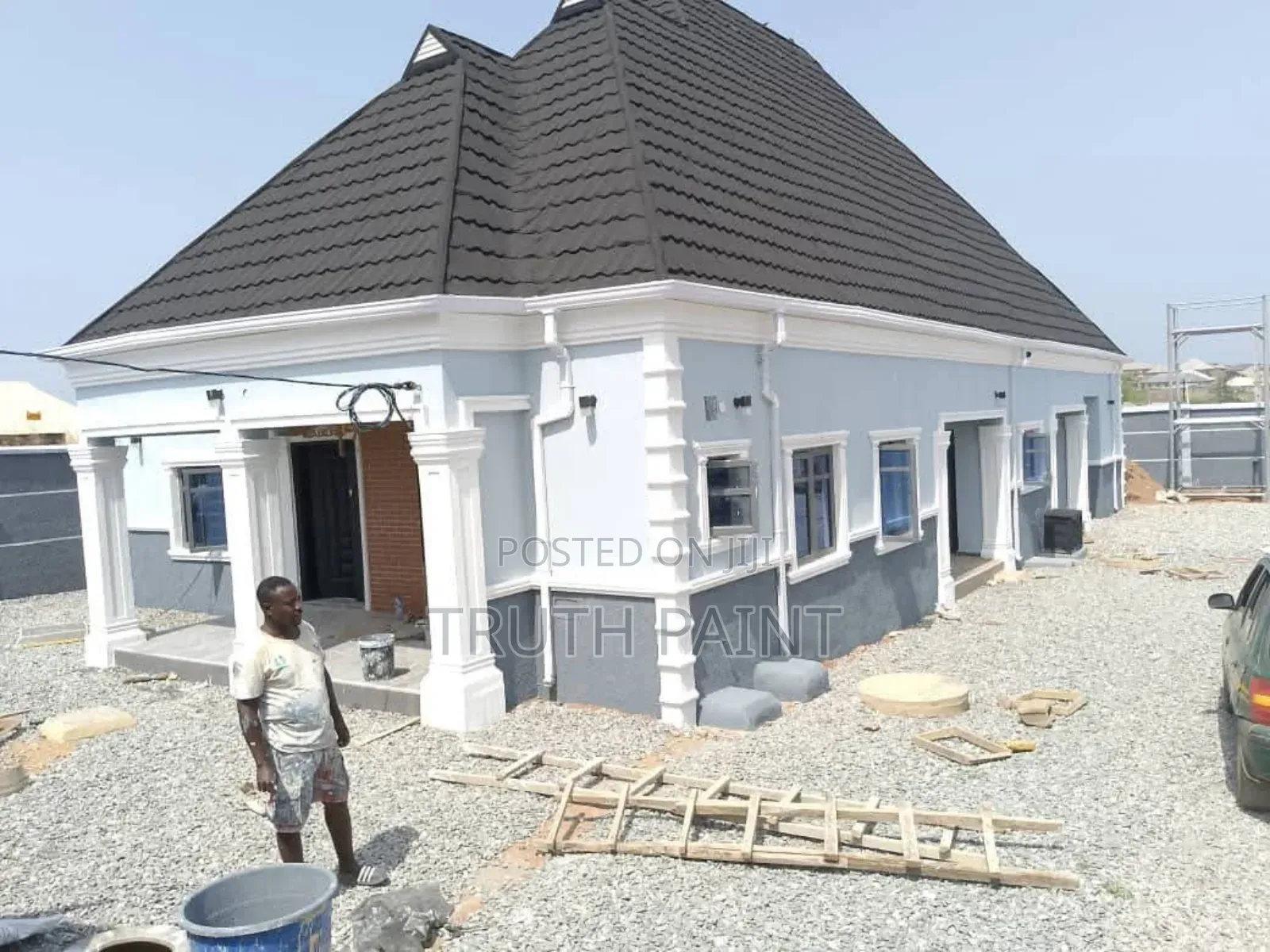 Painting and Screeding